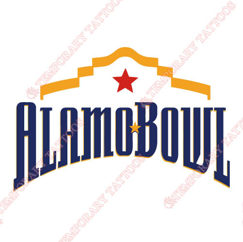 Alamo Bowl Primary Logos 2006 Customize Temporary Tattoos Stickers N3242